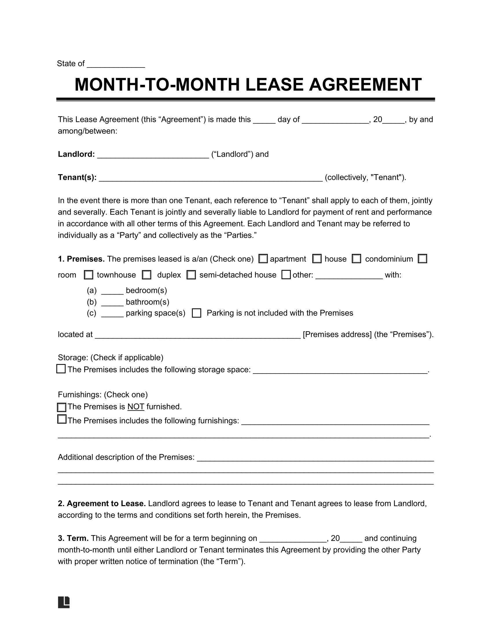 Free Rental Agreement Template Free Rental Agreement Template