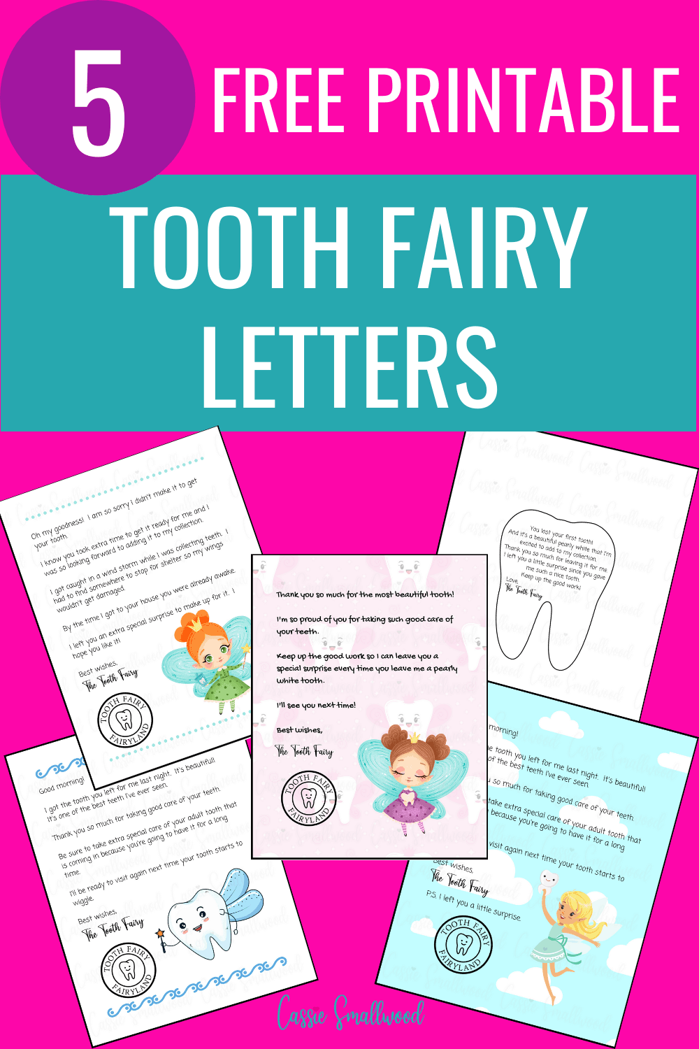 Free Tooth Fairy Letter Printable Cute Templates Printables For Free Tooth Fairy Letter Printable Cute Templates Printables For