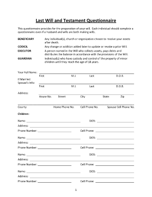 Free Will Template Forms Fillable Printable Samples For PDF Word Free Will Template Forms Fillable Printable Samples For PDF Word