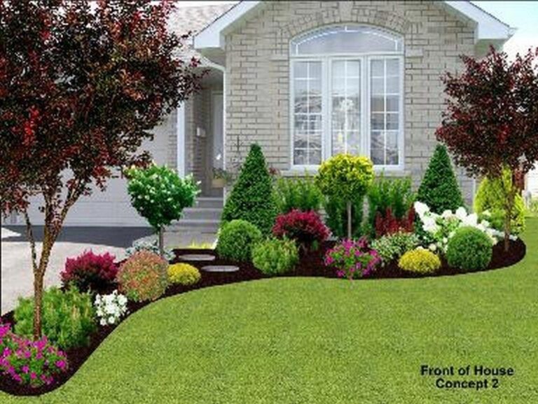 Front yard landscape 10 Front Yard Landscaping Design House 