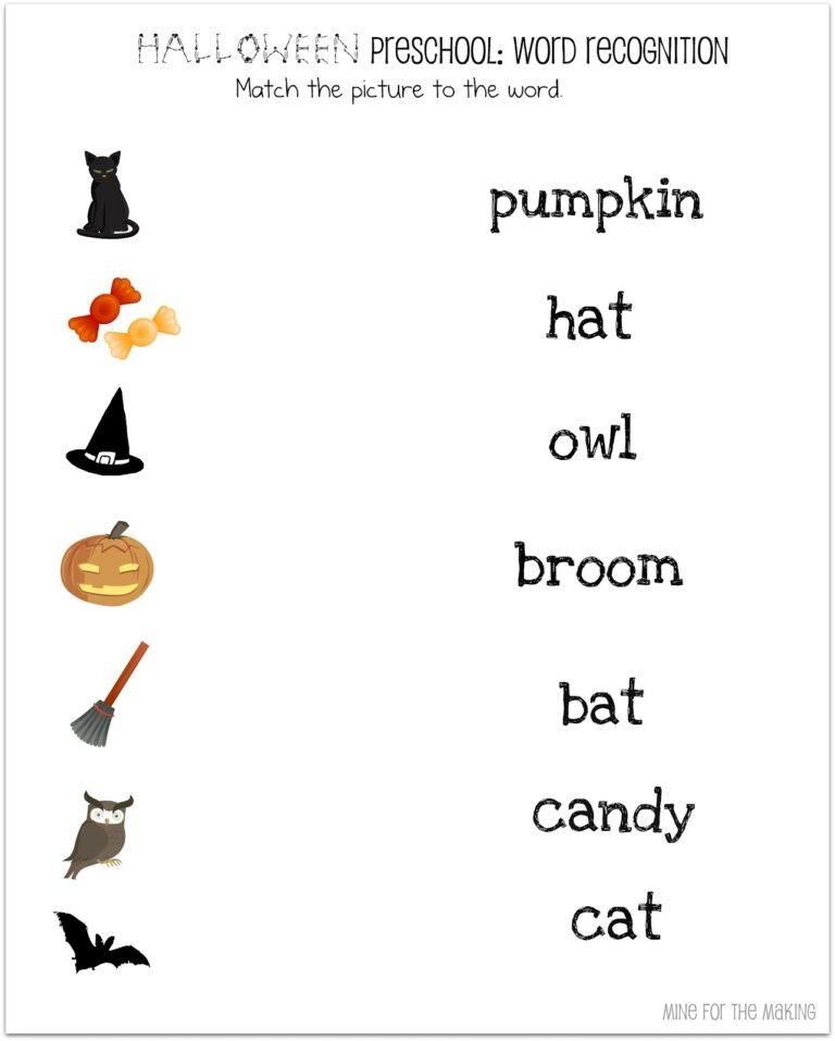 Halloween Activities Kids Free Printables