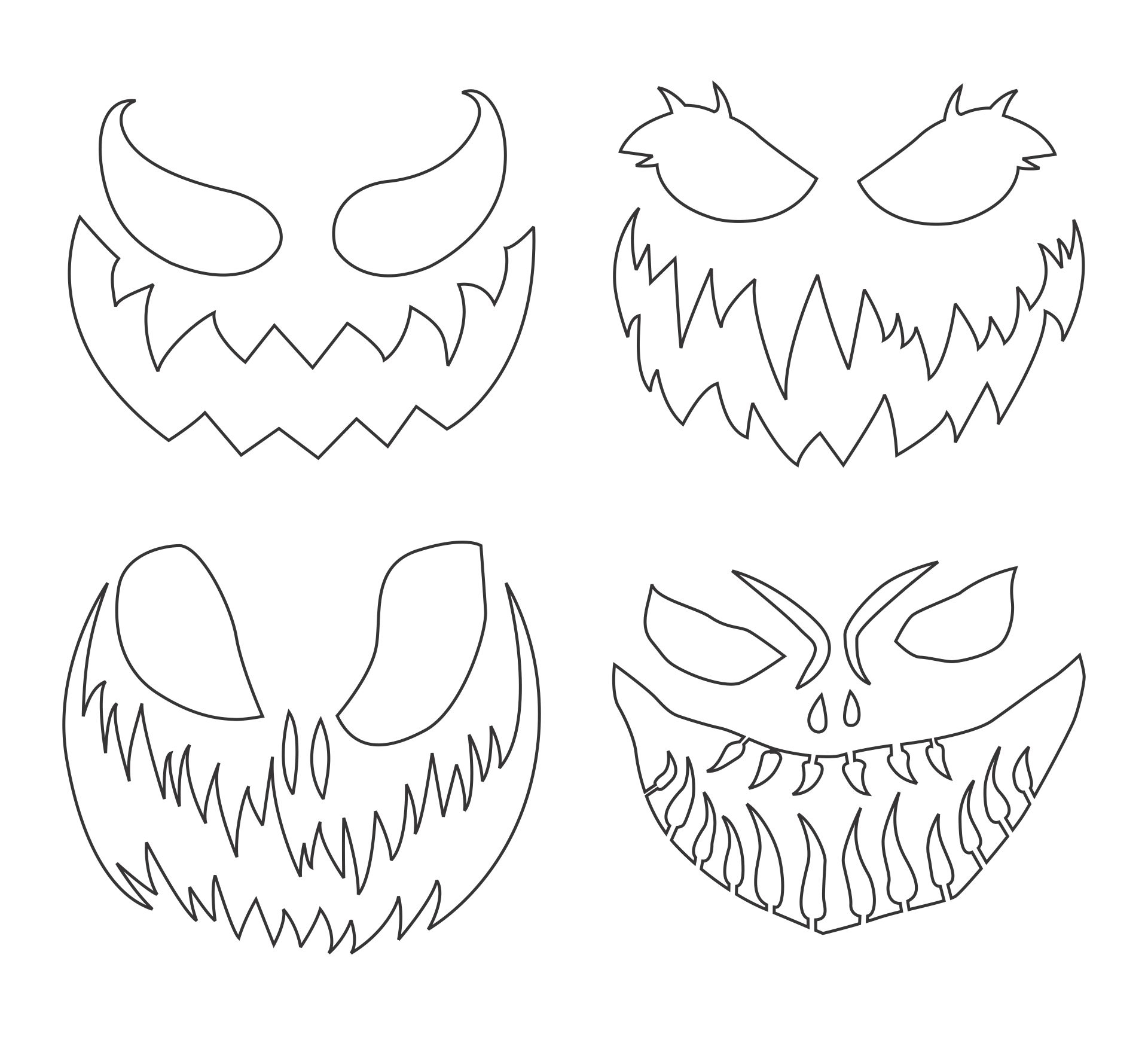 Halloween Templates Cut Out 15 Free PDF Printables Printablee