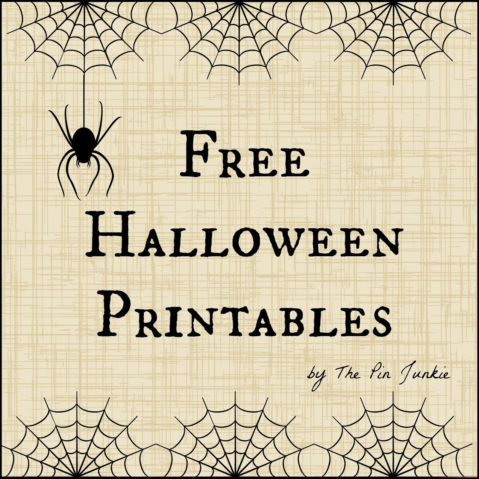 Halloween Templates Free Printable