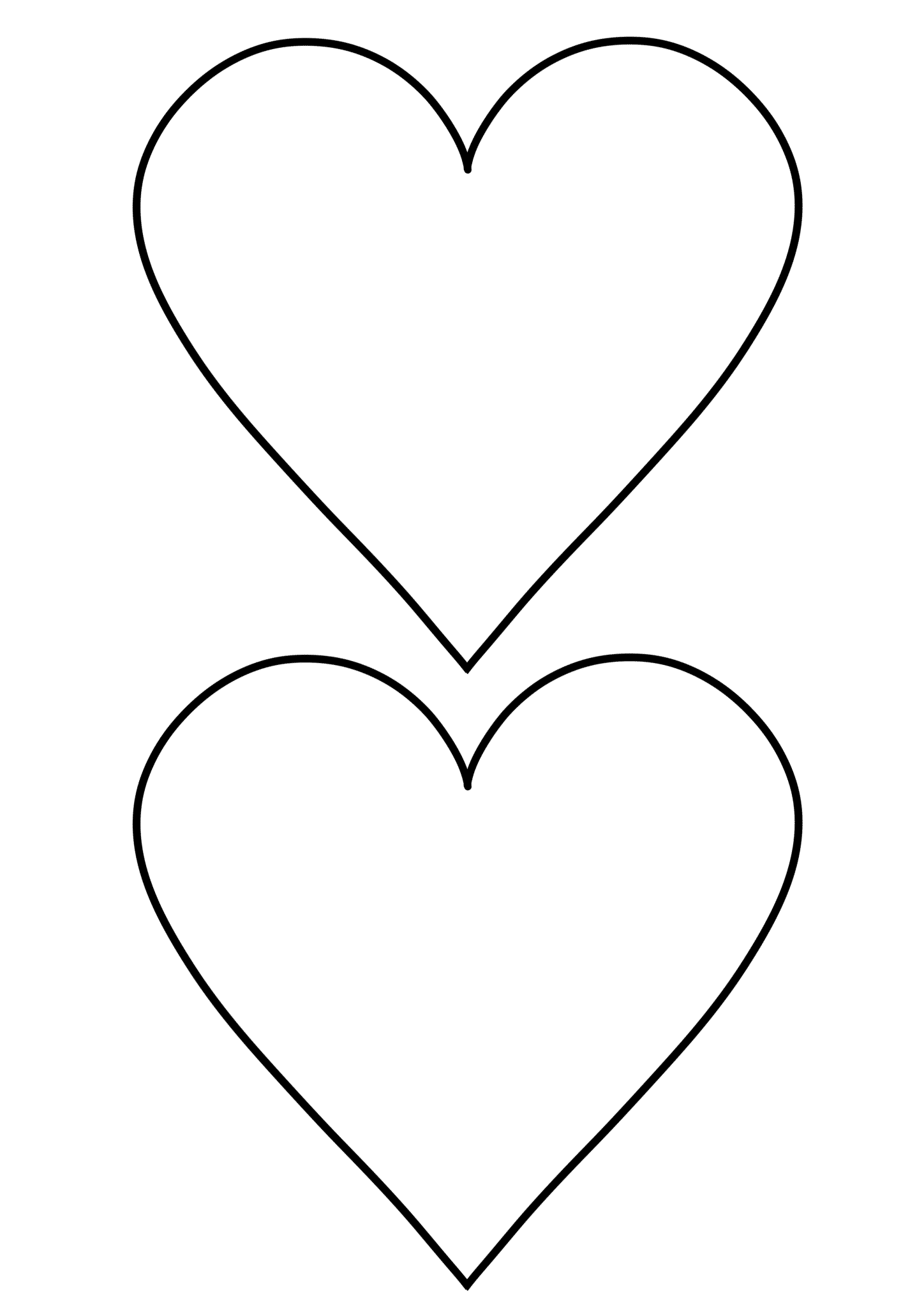 Heart Templates To Print