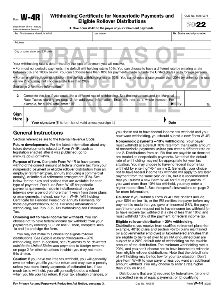 Irs Form W4r 2025 Stella Hansen