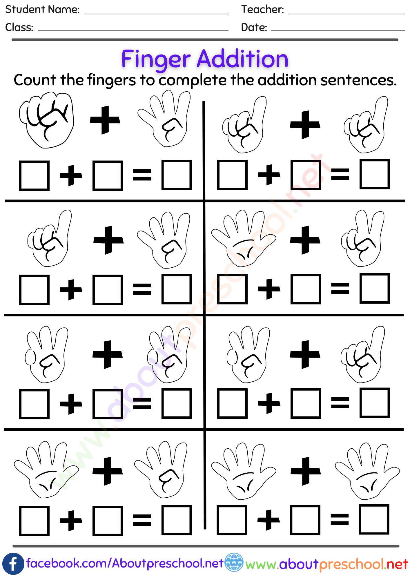 Kindergarten Addition Worksheets 2 About Preschool Kindergarten Addition Worksheets 2 About Preschool