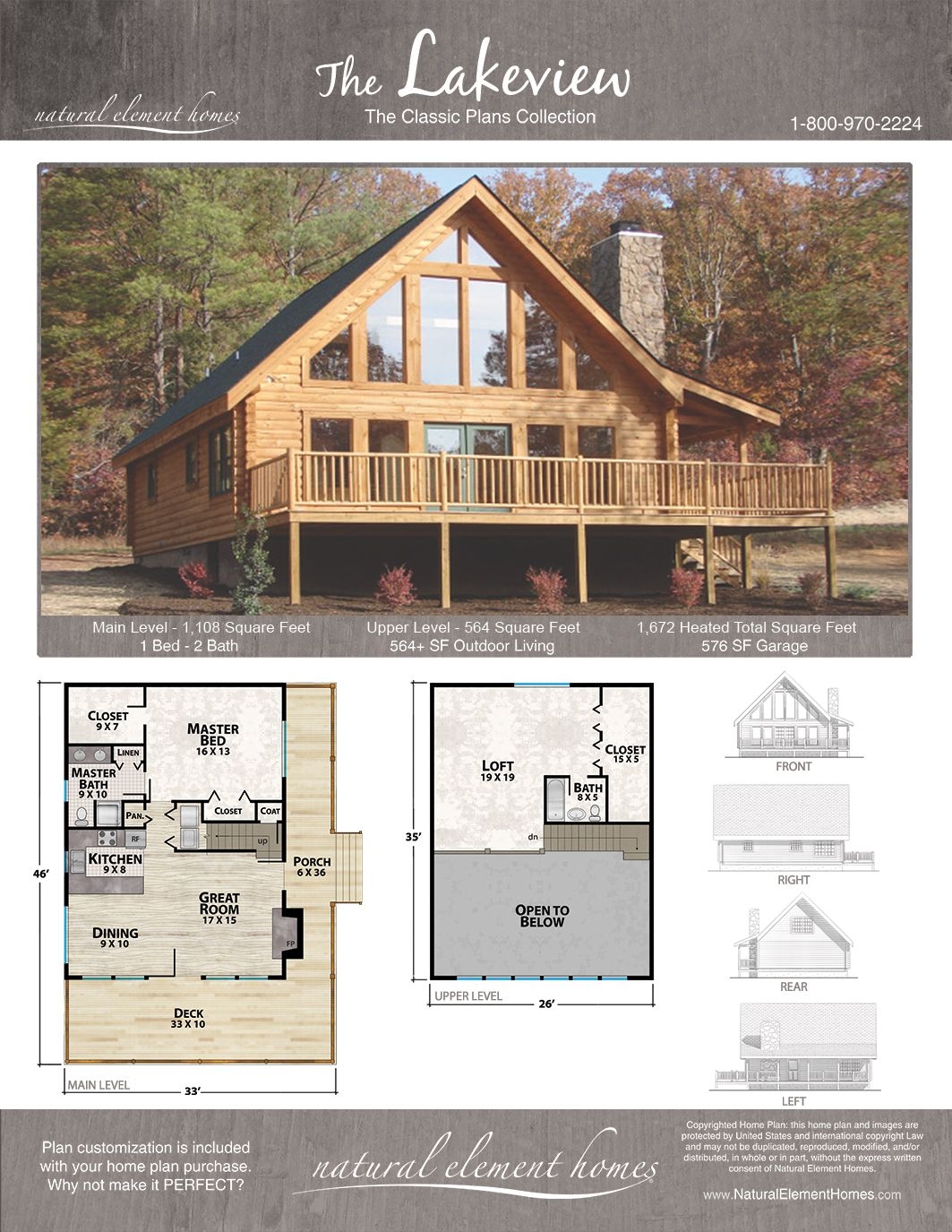 Lakeview Natural Element Homes Log Homes Lake House Plans Cabin Lakeview Natural Element Homes Log Homes Lake House Plans Cabin