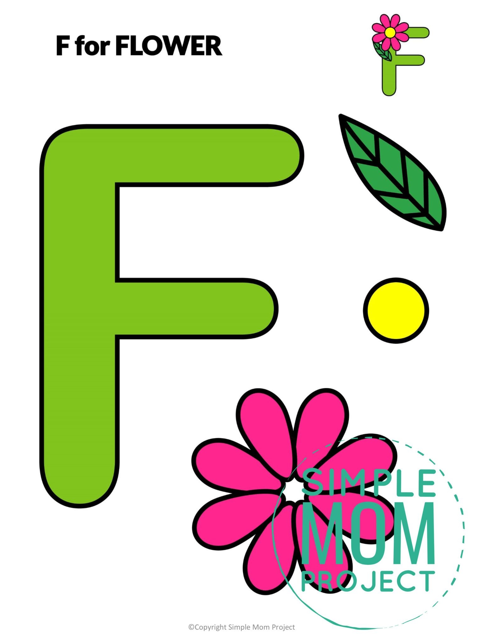 Letter F Template Printable Printable Sight Words List