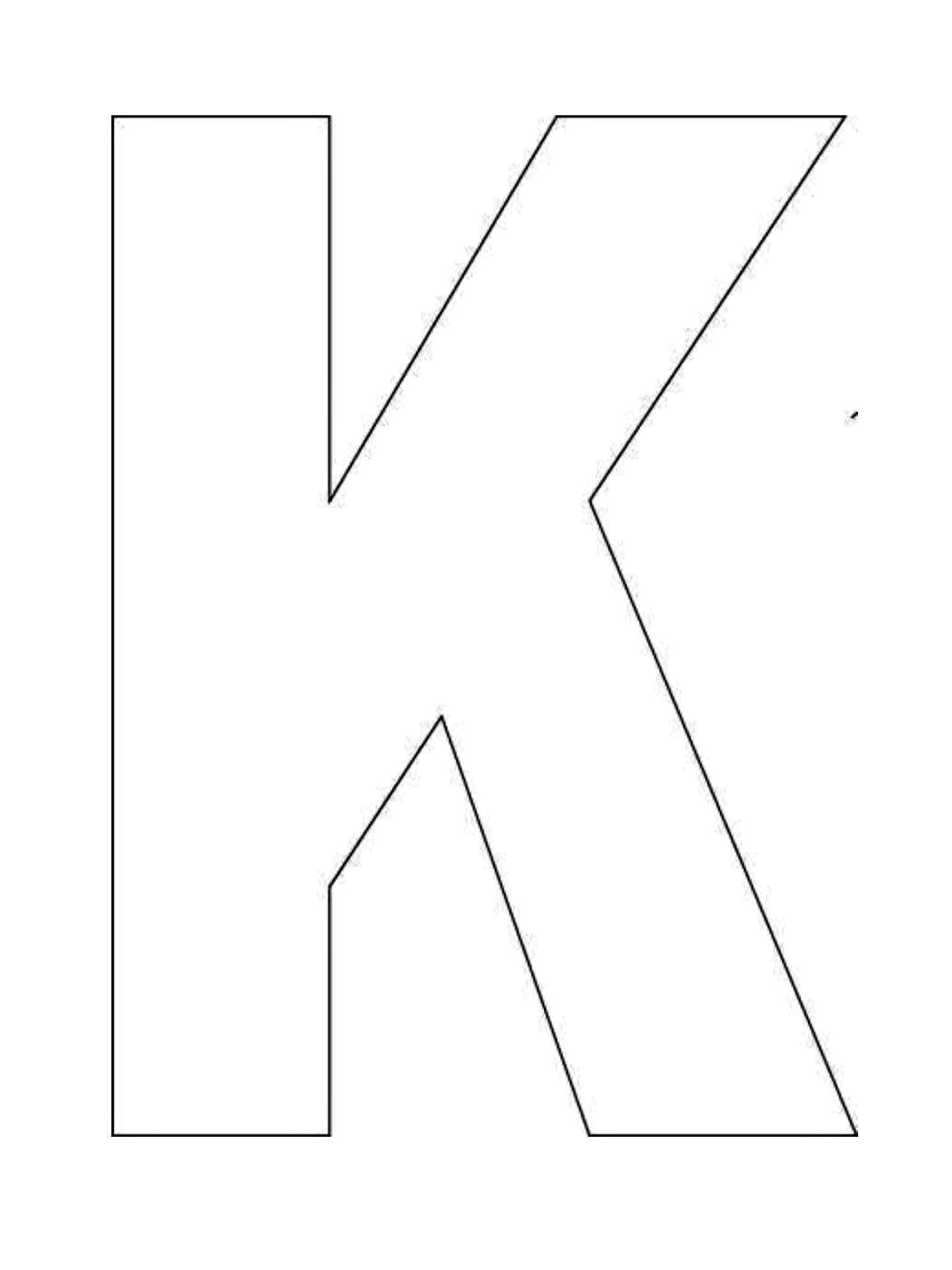 Letter K Printables