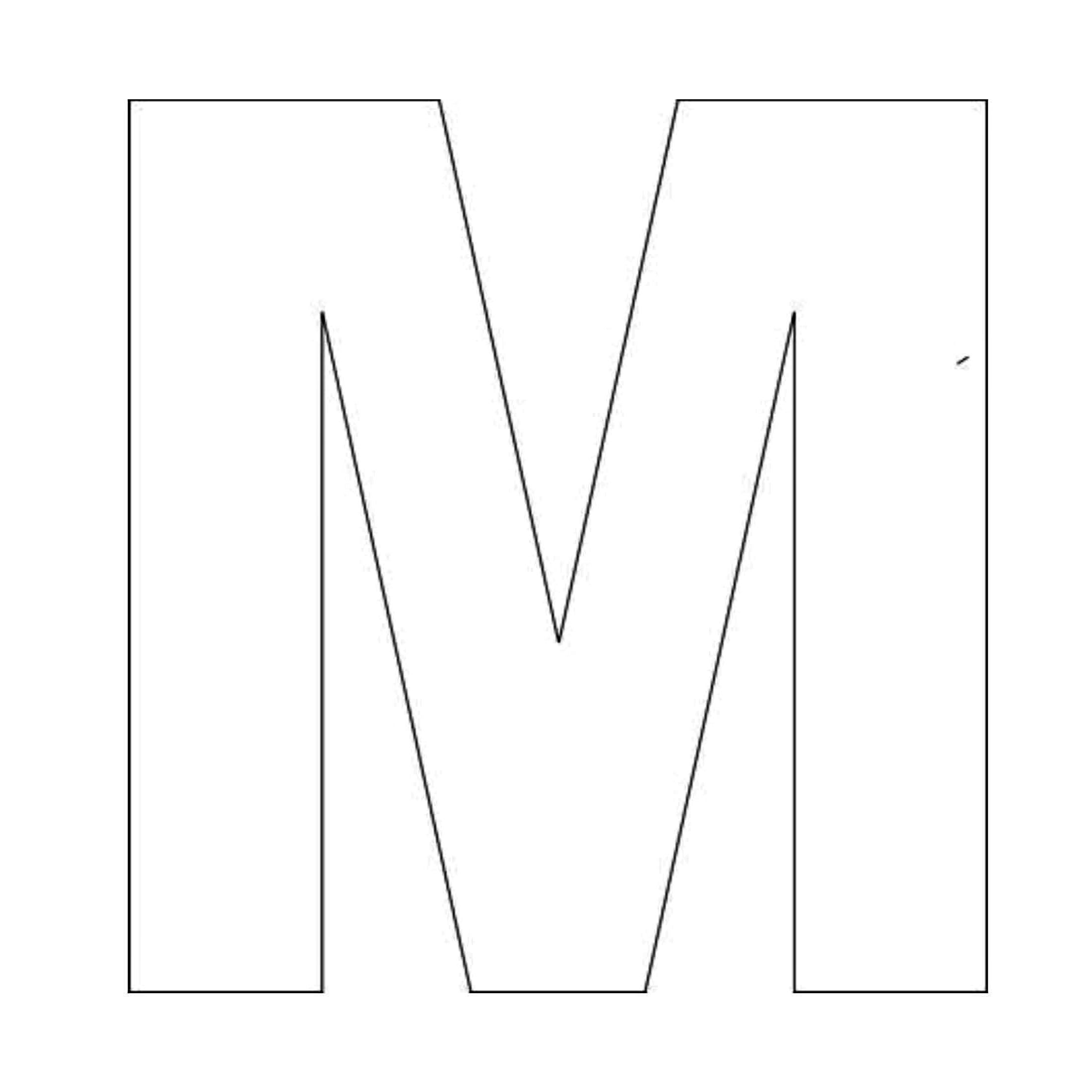 Letter M Template And Song For Kids From Kiboomu Worksheets Lettering