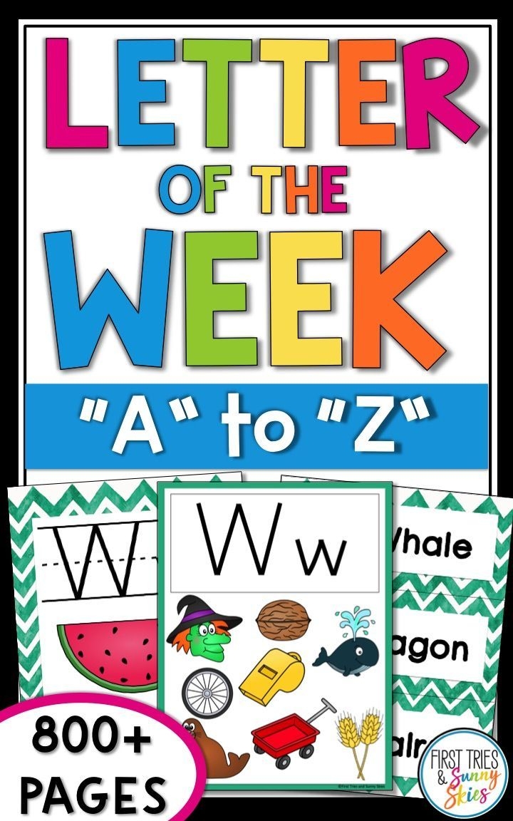 Letter Of The Week Free Printables Free Printable