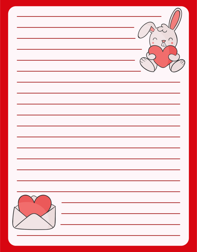 Letter Paper 10 Free PDF Printables Printablee