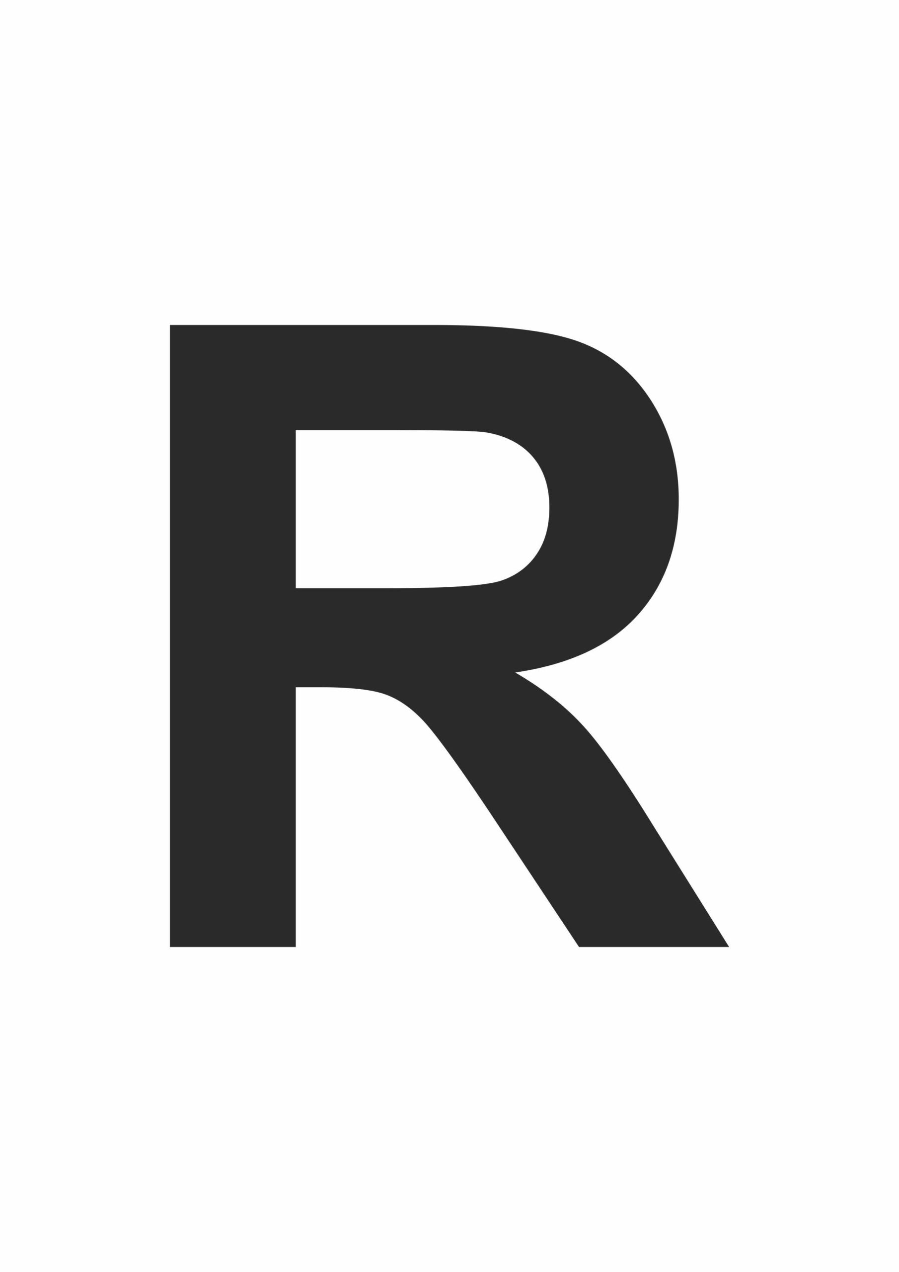 Letter R Printable Letter R Printable