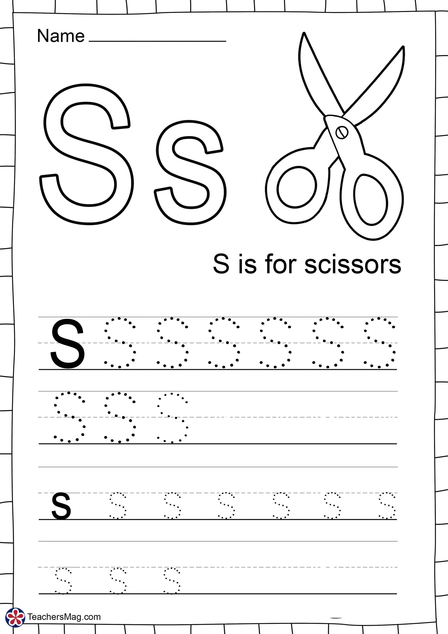 Letter S