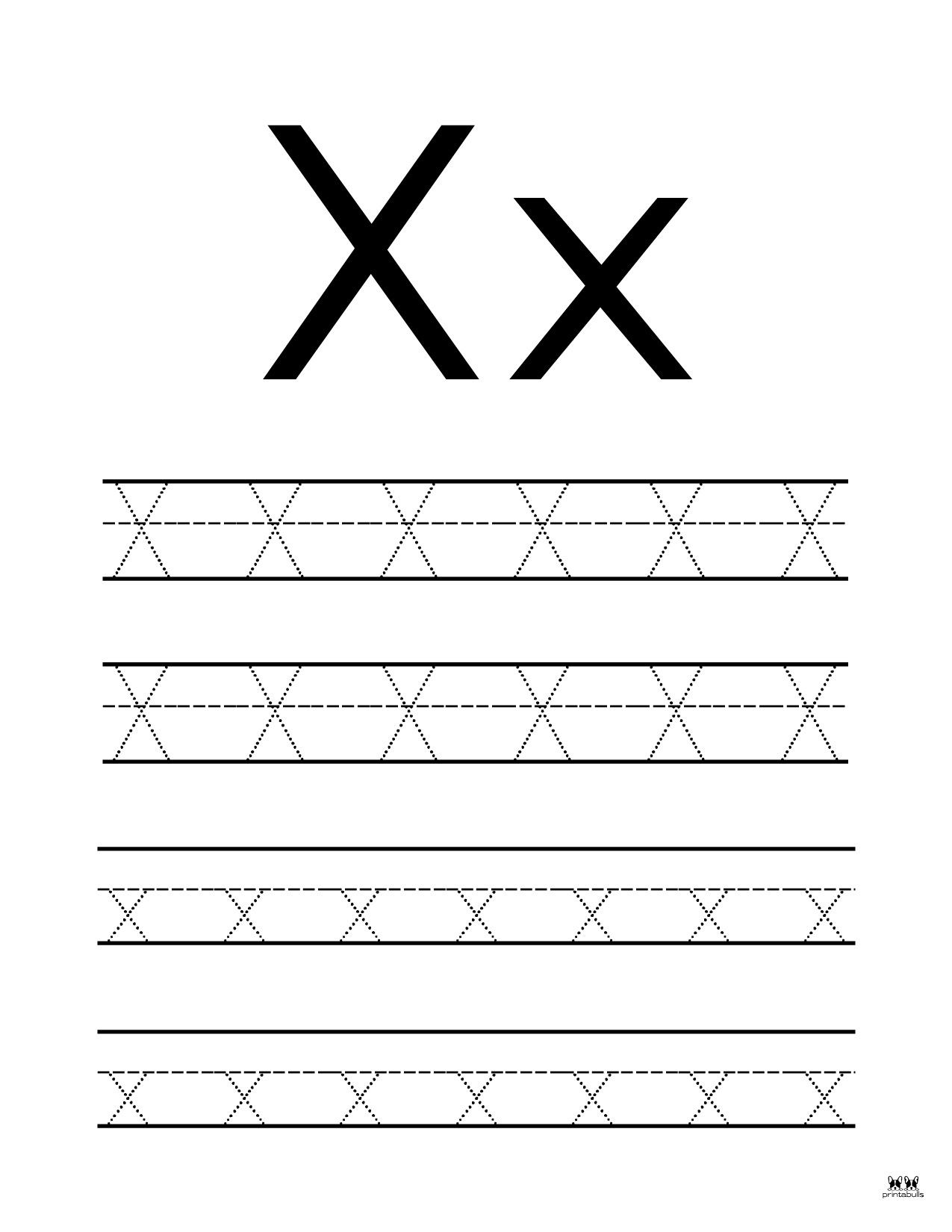 Letter X Worksheets 50 FREE Printables Printabulls
