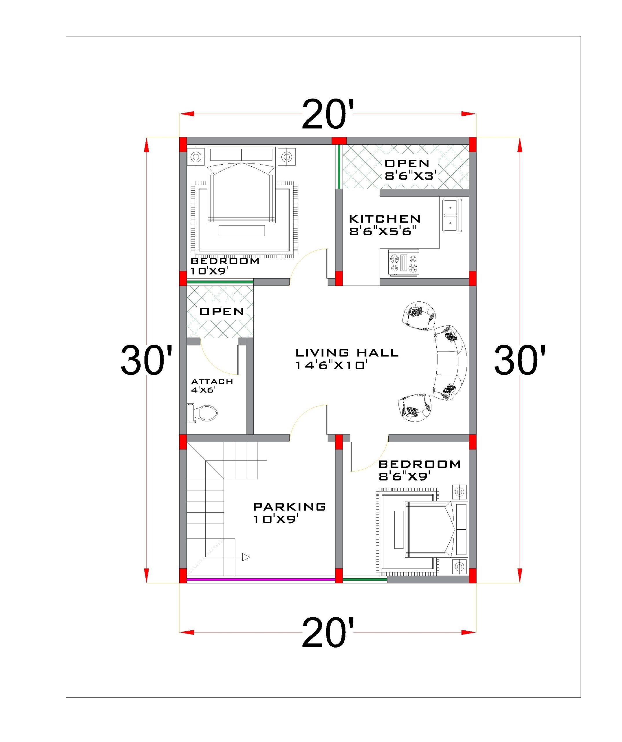 Maximizing Every Inch Smart Design Tips For A 600 Sq Ft House In India