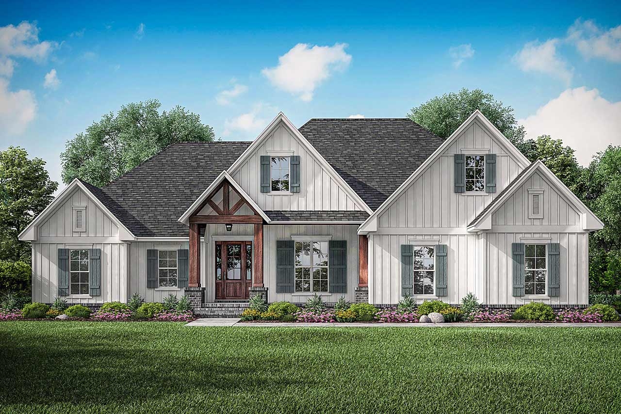 Modern farmhouse House Plan 3 Bedrooms 2 Bath 2358 Sq Ft Plan 50 389 Modern farmhouse House Plan 3 Bedrooms 2 Bath 2358 Sq Ft Plan 50 389