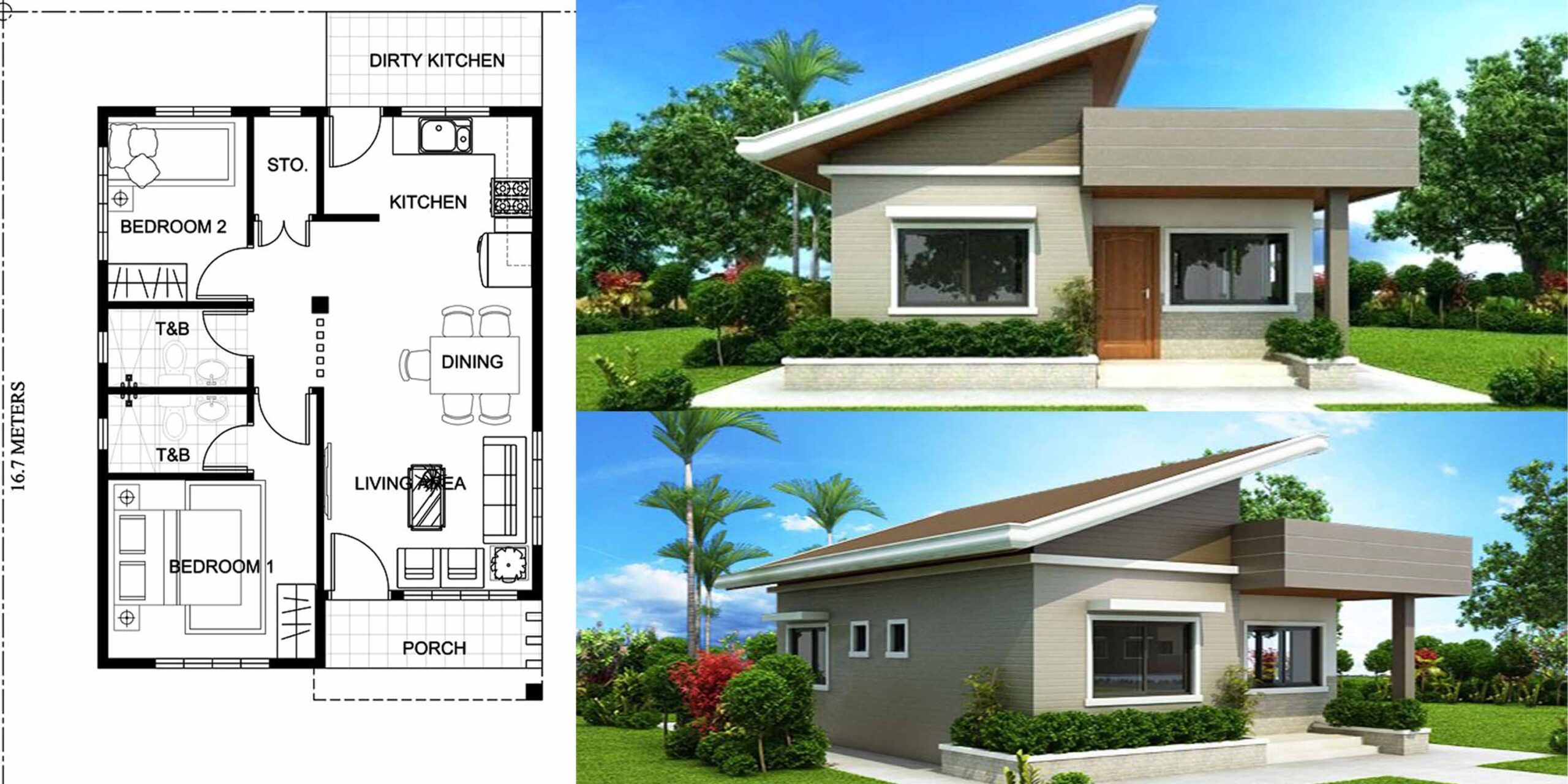 Modern House Design 2 Bedroom Yummy And Tasty Modern House Design 2 Bedroom Yummy And Tasty