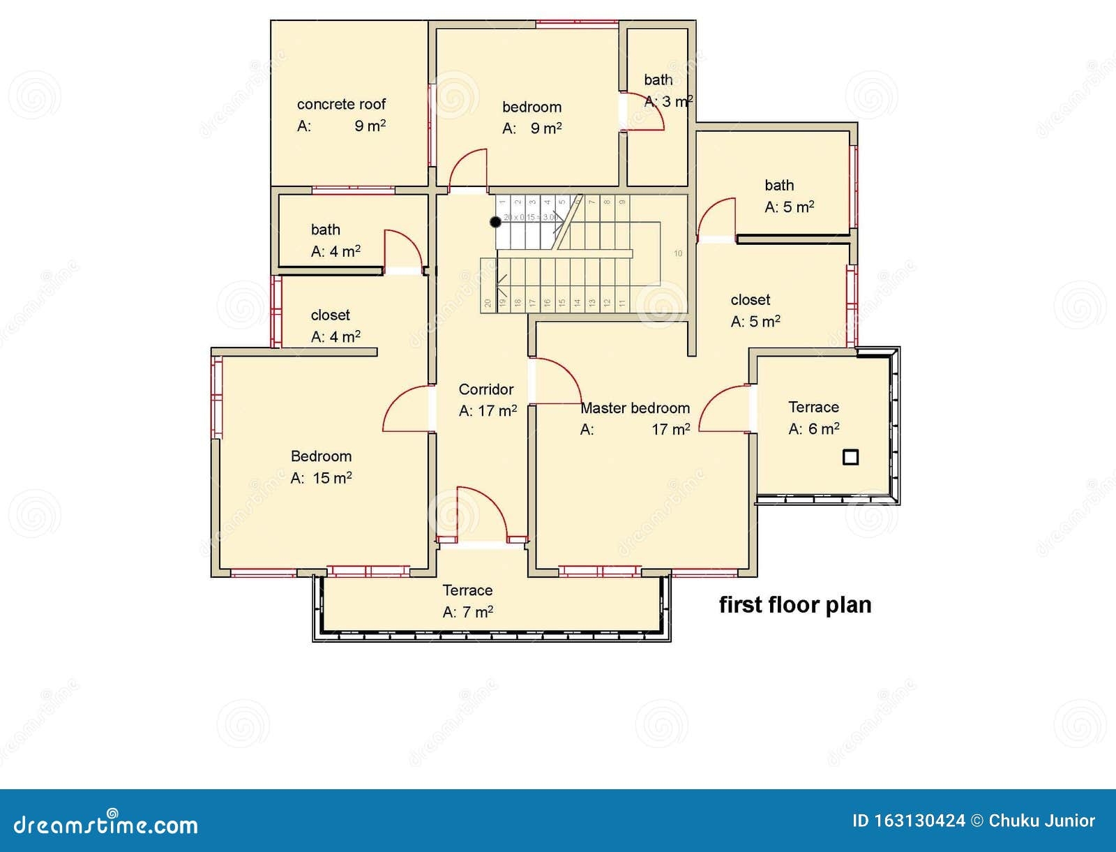 Modern House Plan Four Bedroom Stock Photo Image Of Four 4bedroom Modern House Plan Four Bedroom Stock Photo Image Of Four 4bedroom