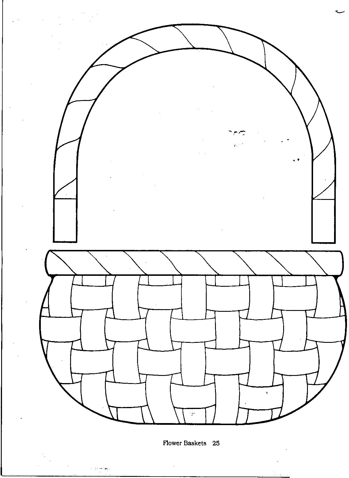 Paper Basket Template Printable
