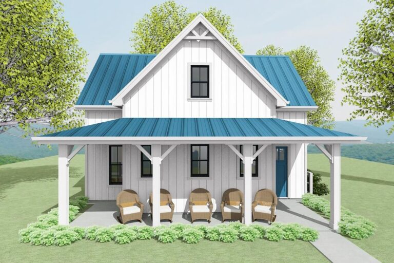 Plan 430801SNG Exclusive ADU House Plan With 2 Bedrooms Cottage 