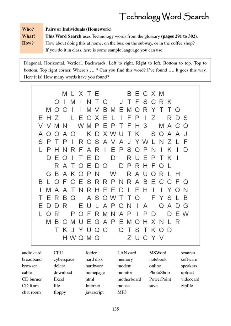 Printable Cognitive Activities For Adults