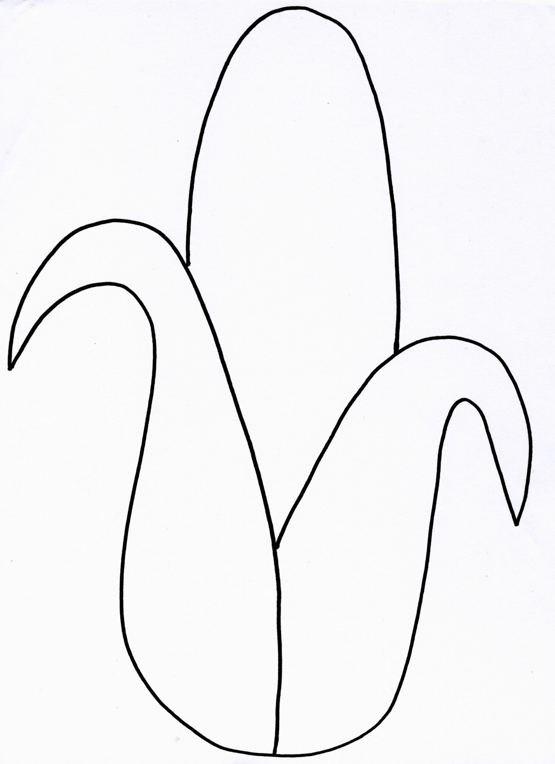 Printable Corn On The Cob Template