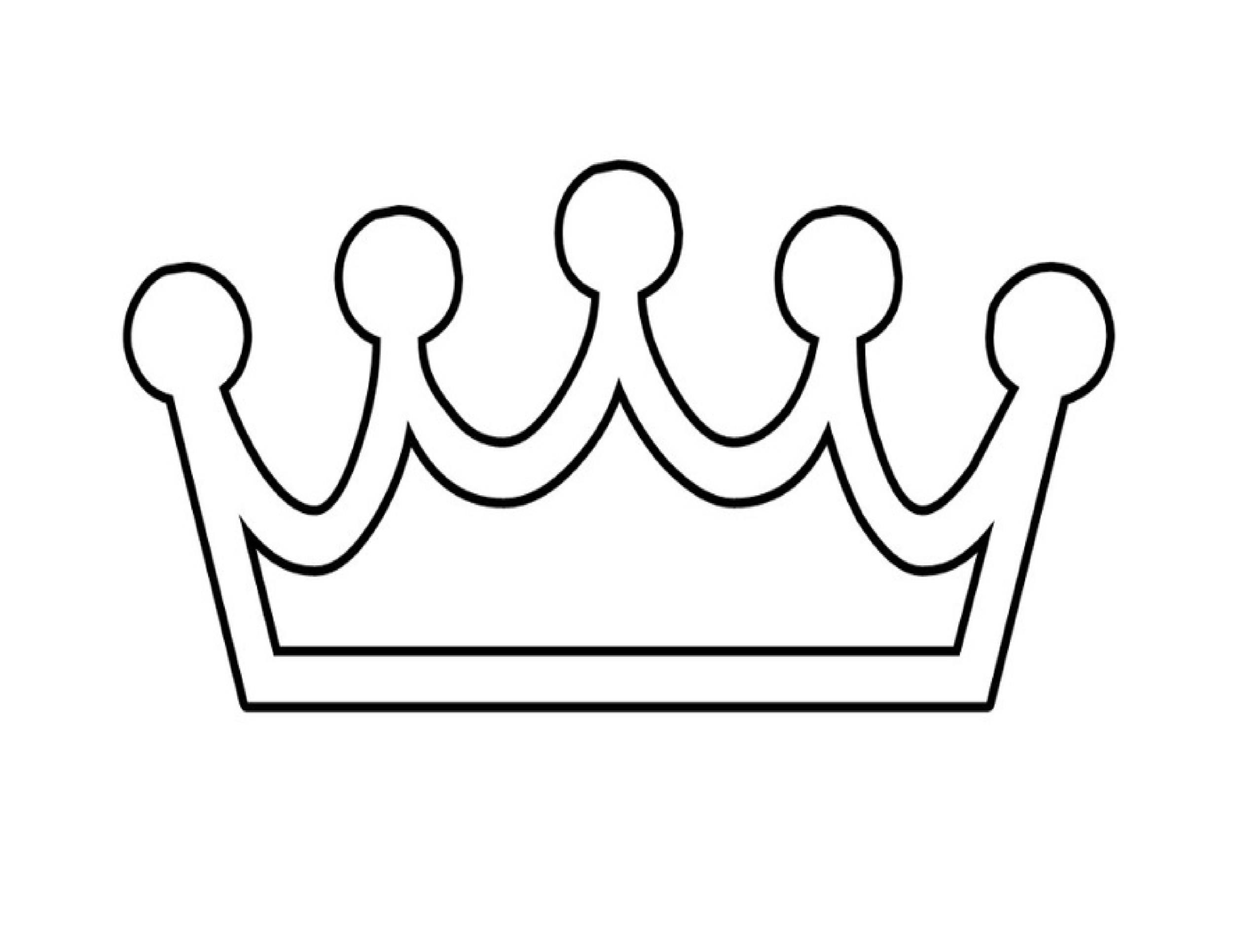 Printable Crown Template For Queen Printable Templates