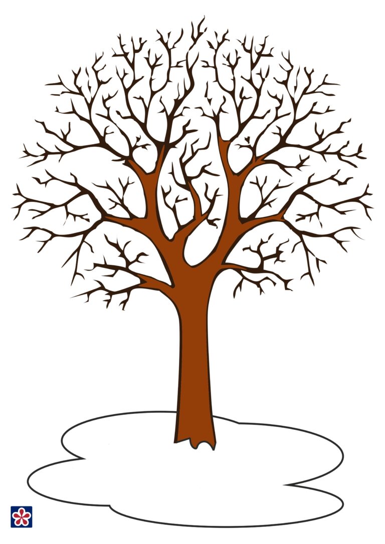 Printable Fall Tree Template