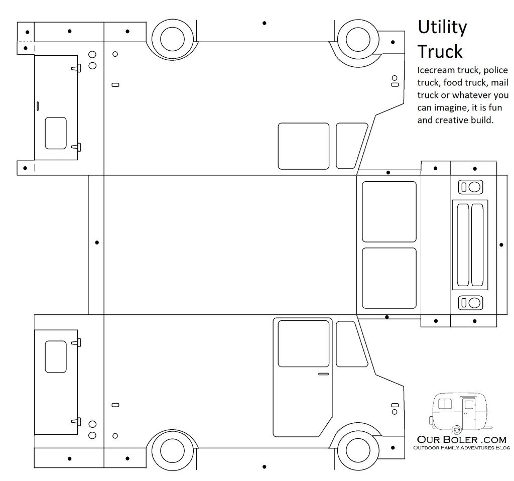 Printable Food Truck Template