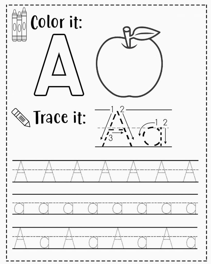 Printable Free Alphabet Tracing Worksheets Printable JD