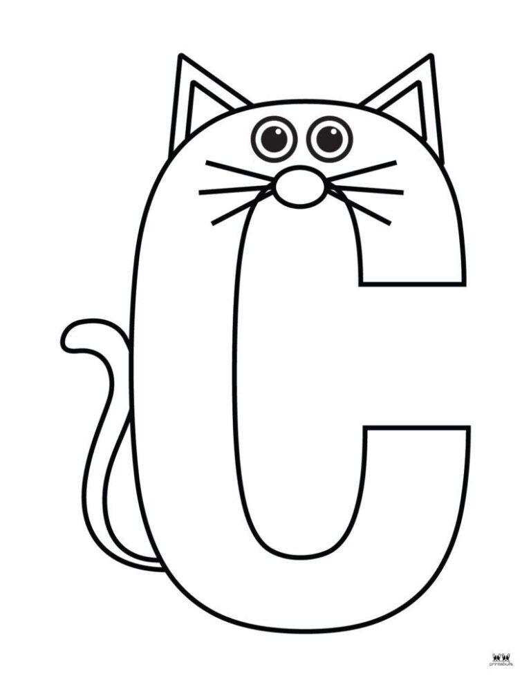 Printable Letter C
