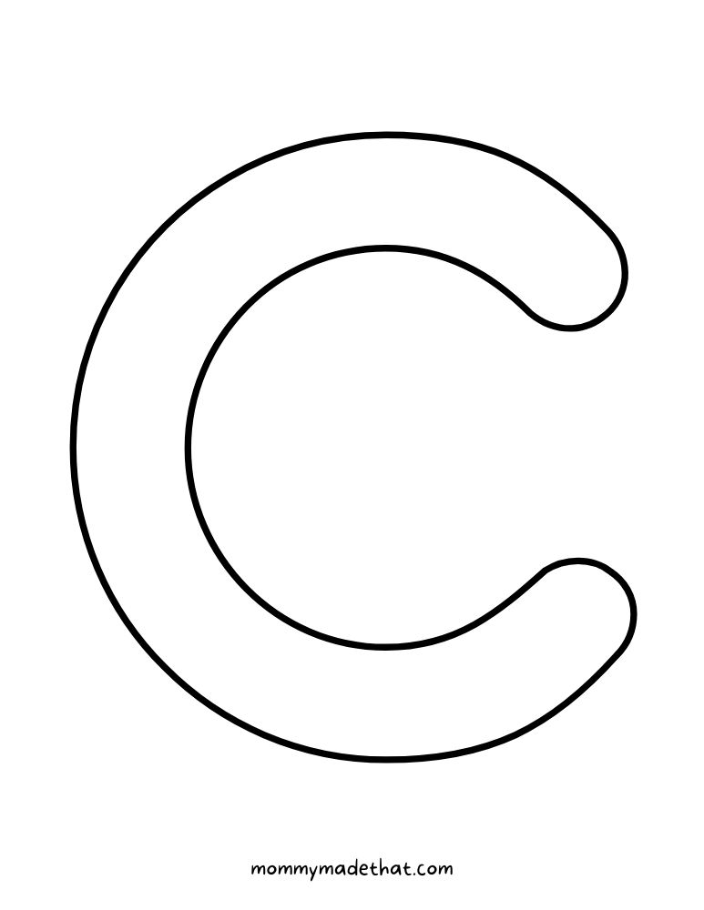 Printable Letter C Grab The Free Templates 