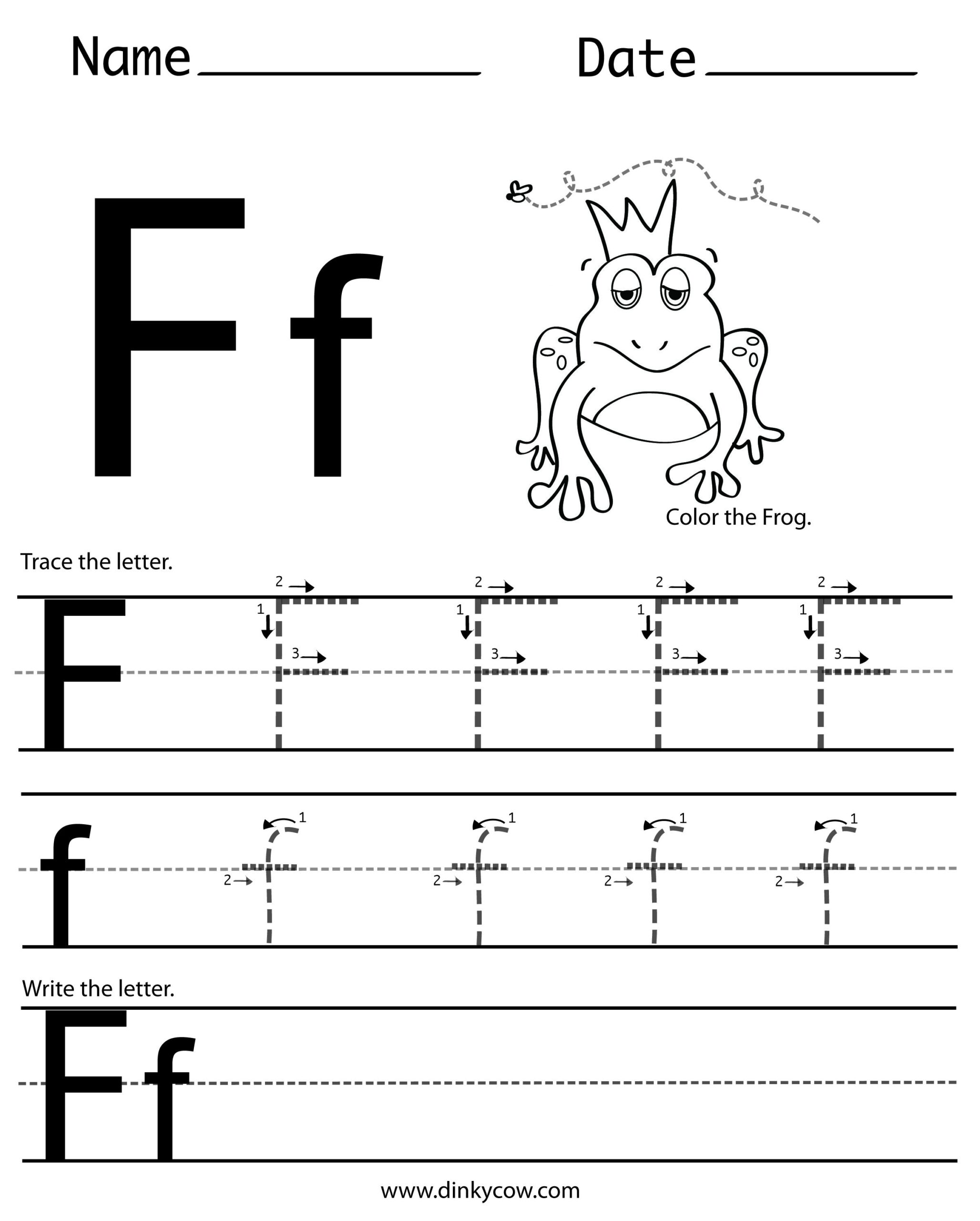 Printable Letter F Worksheets Printable Letter F Worksheets