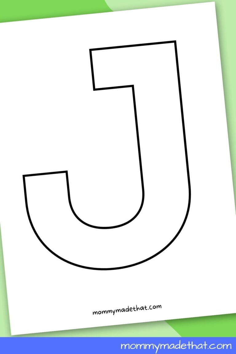 Printable Letter J Grab The Free Templates 