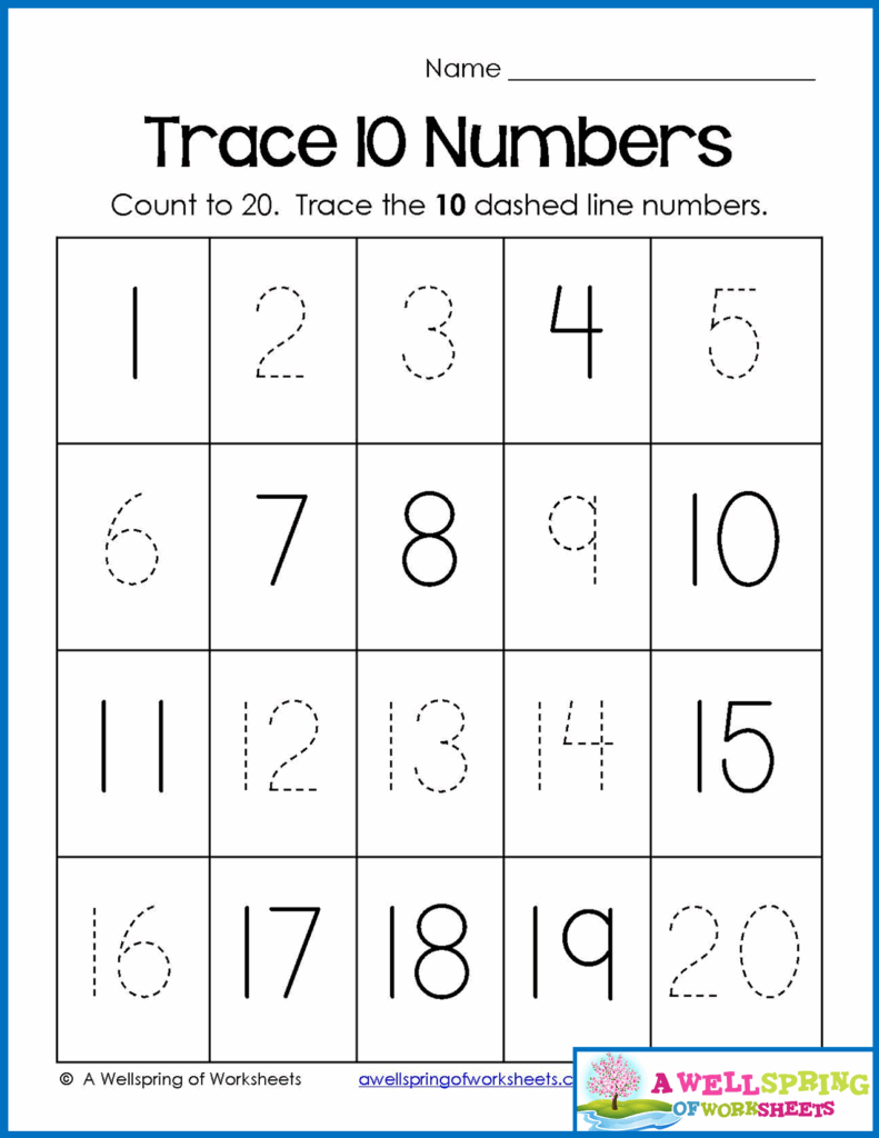 Numbr One Worksheet Free Printable Number Worksheets: Enhance Learning with Fun Activities ...