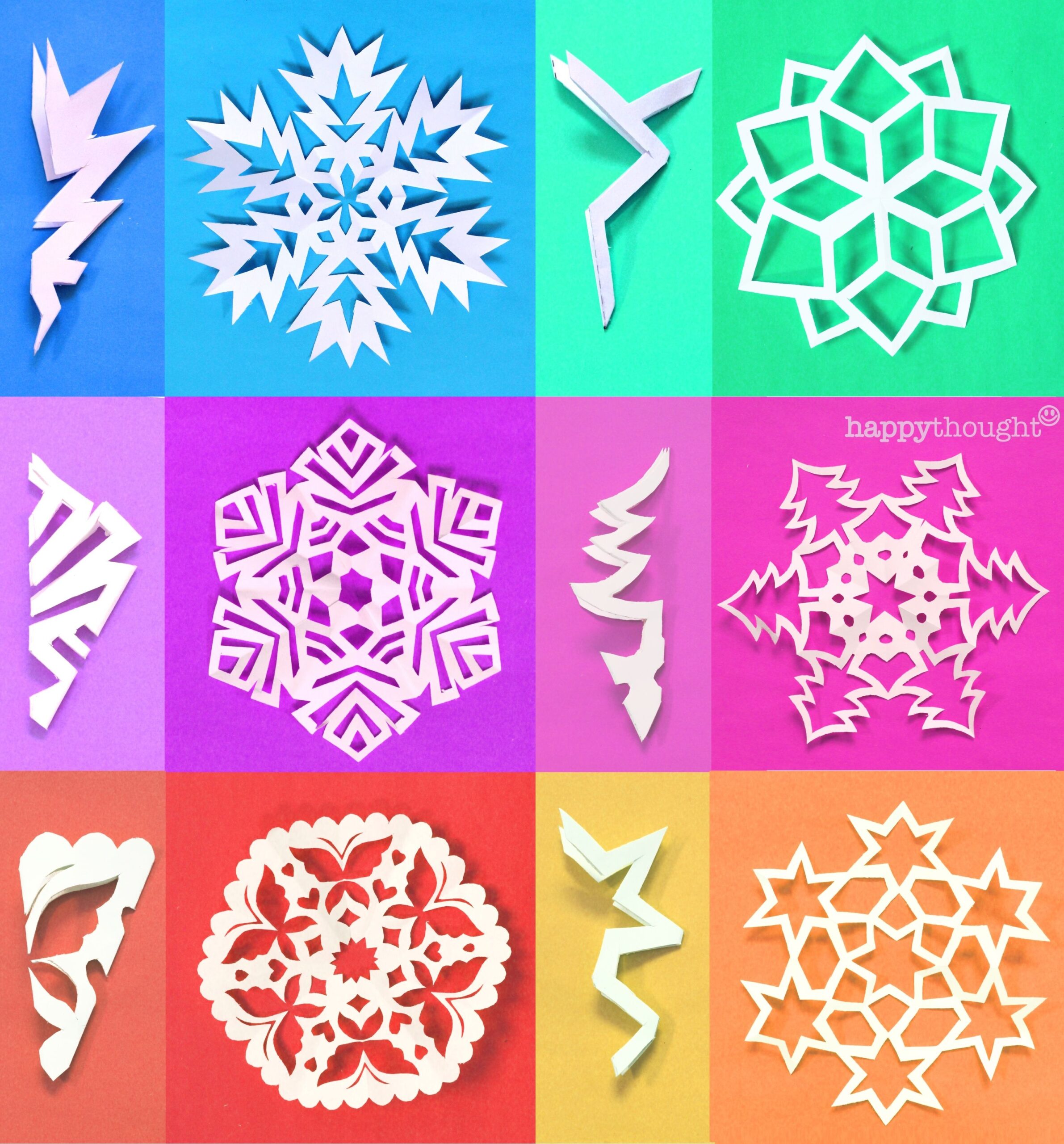Printable Paper Snowflake Templates Philip A Bennett