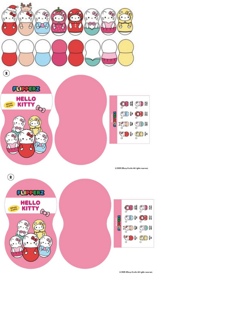 Printable Sanrio Blind Bag Template Printable New Year Banners