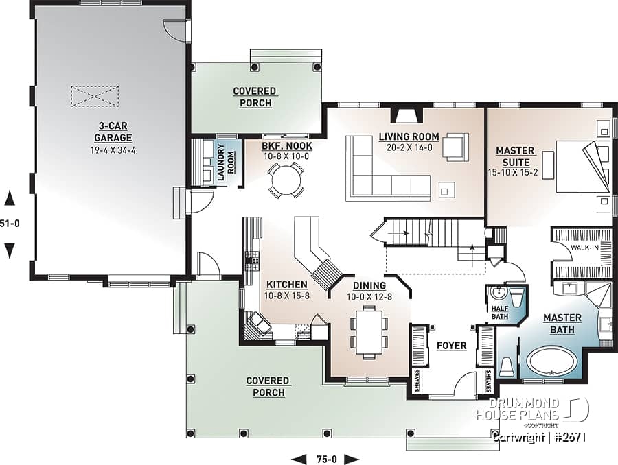Ranch Style 4 Bedroom House Floor Plans Viewfloor co
