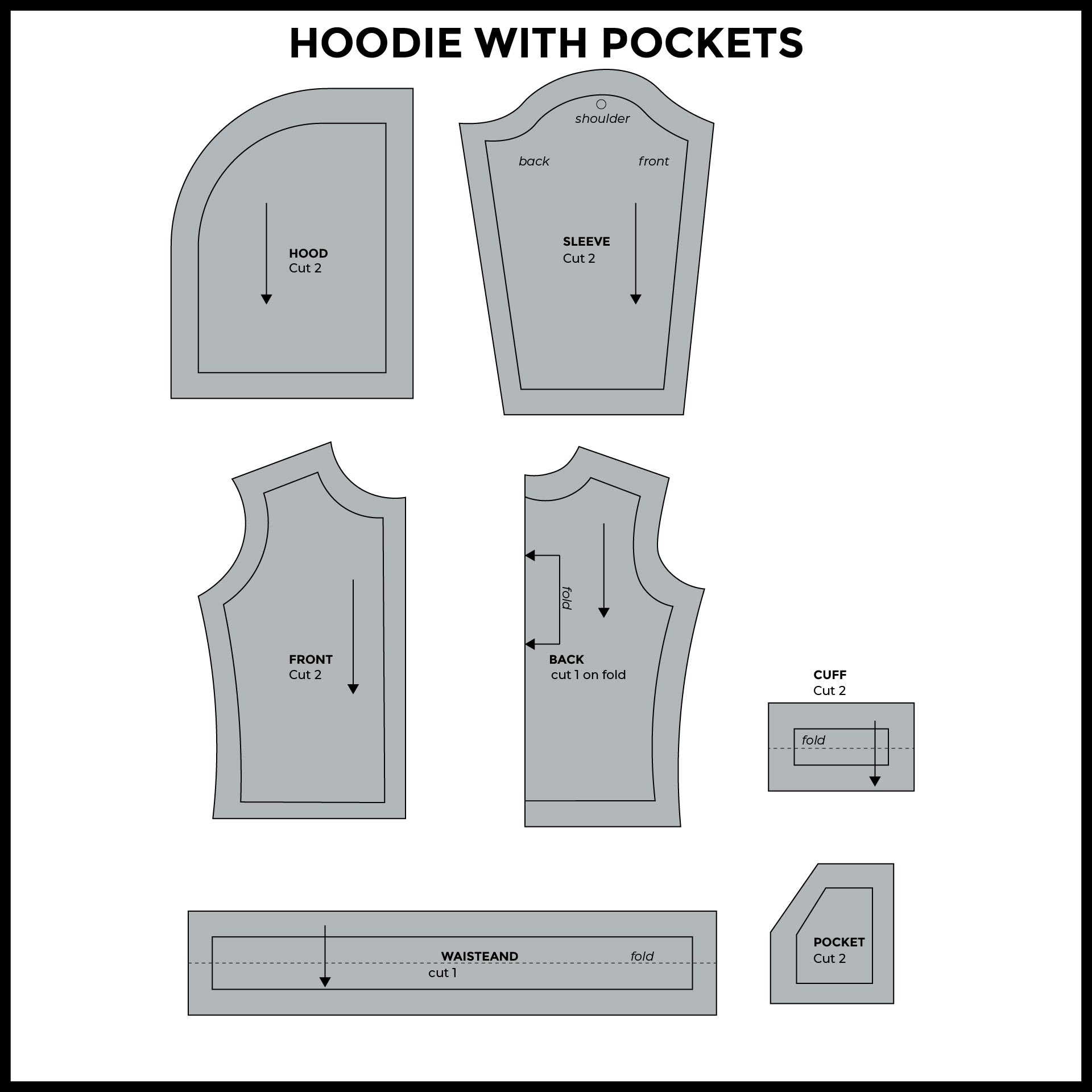 Sewing Patterns 10 Free PDF Printables Printablee