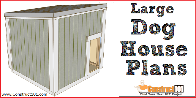 Small Dog House Plans Step By Step Free Download Construct101