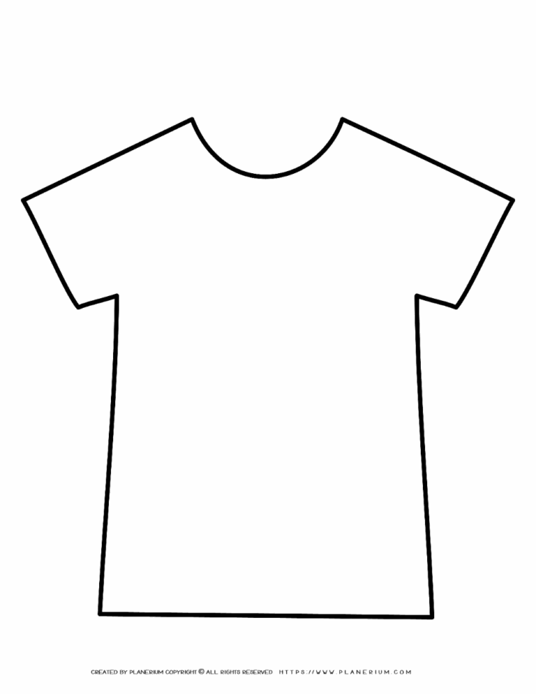 T Shirt Template Printable Dev onallcylinders