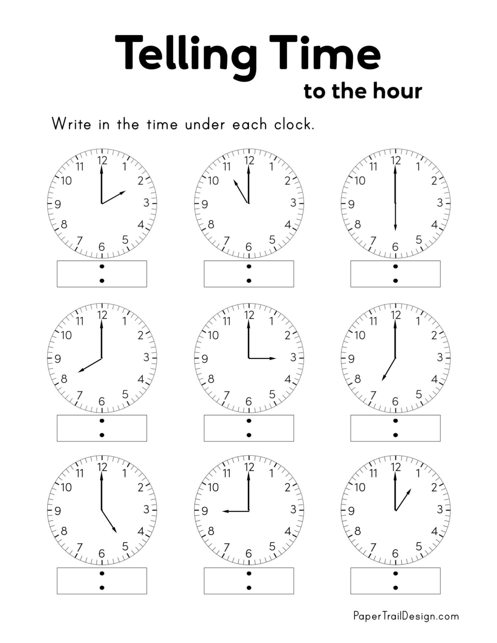 Telling Time Worksheets Superstar Worksheets Worksheets Library