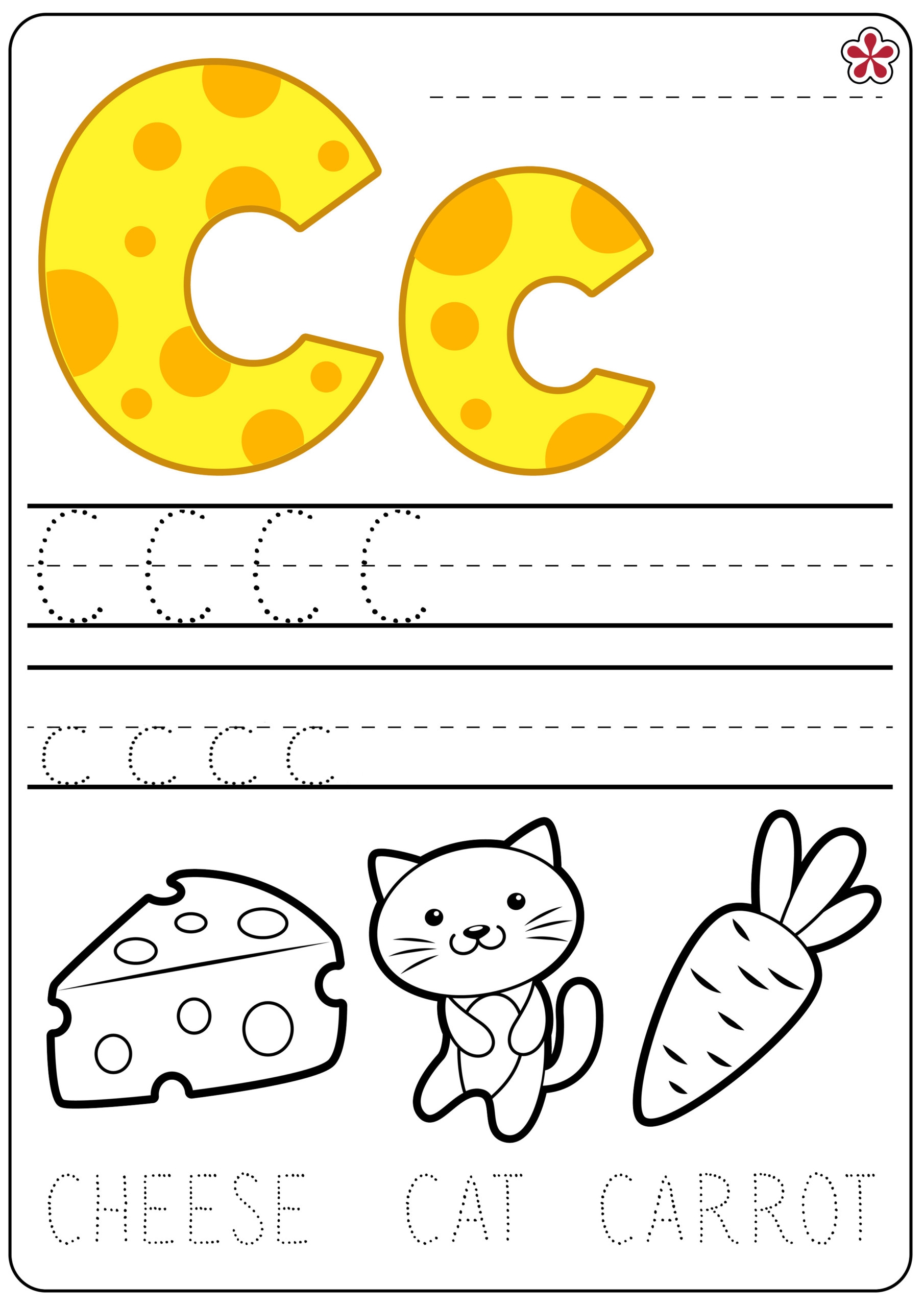The Letter C Printable Worksheets
