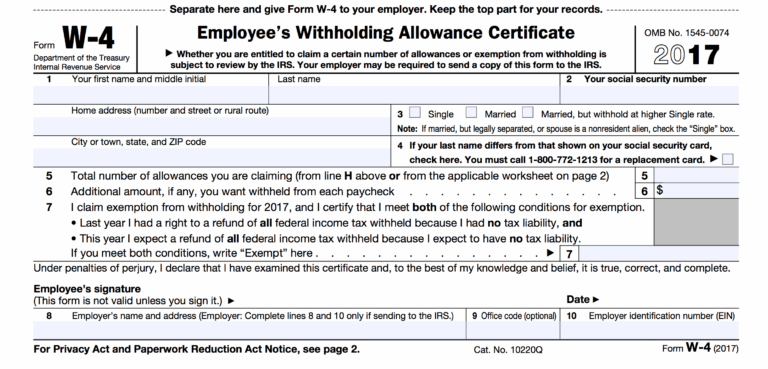 W 4 Form 2025 Printable Download Sara L Schultheiss