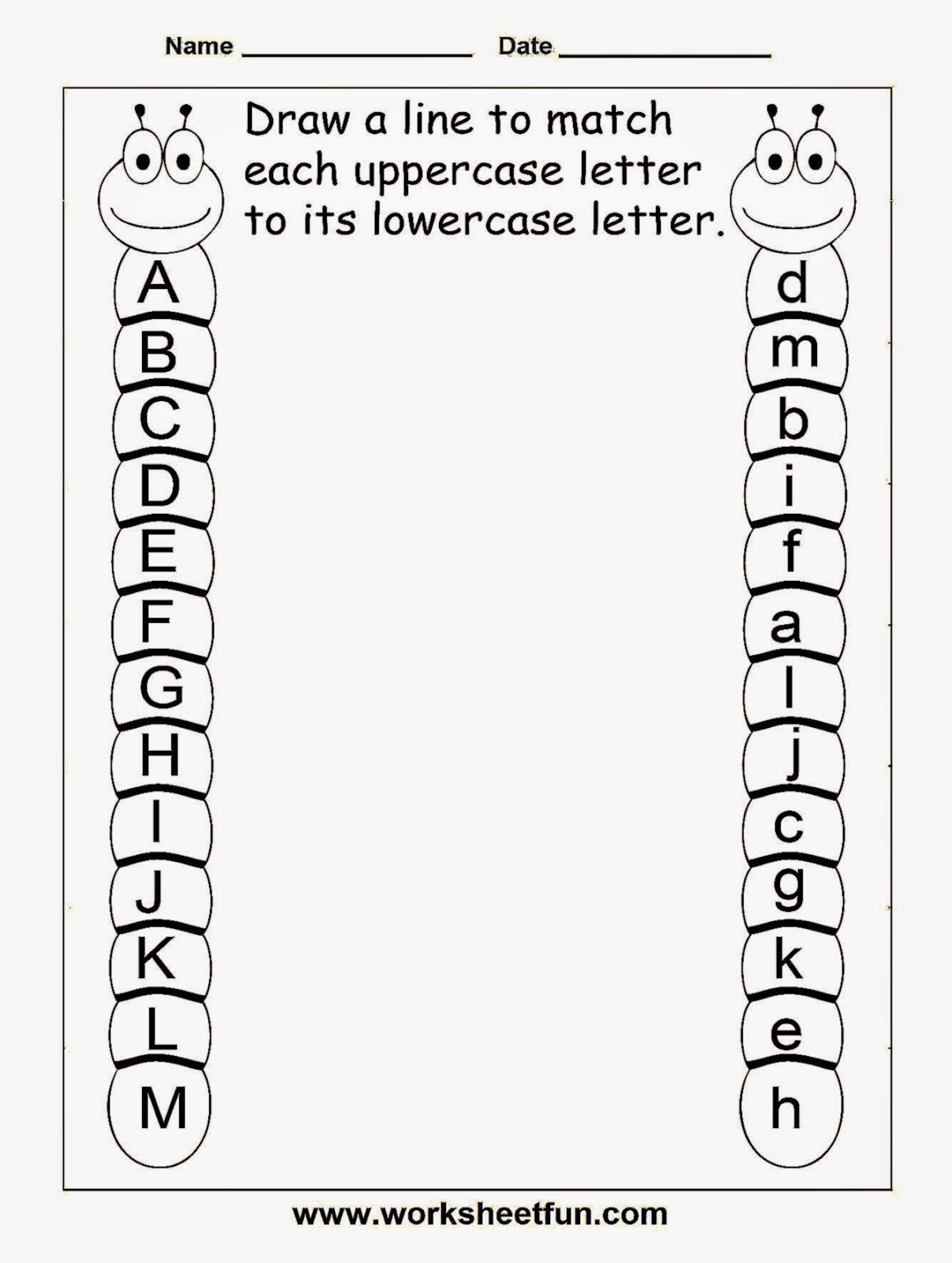 Worksheets For Kindergarten Free Printable